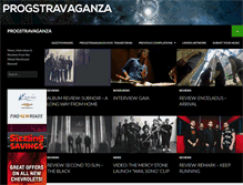 Tablet Screenshot of progstravaganza.com